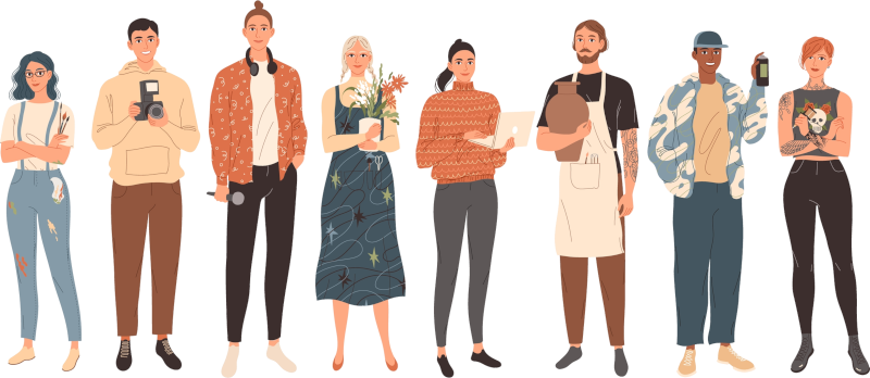 Timeoff employee list with leave information